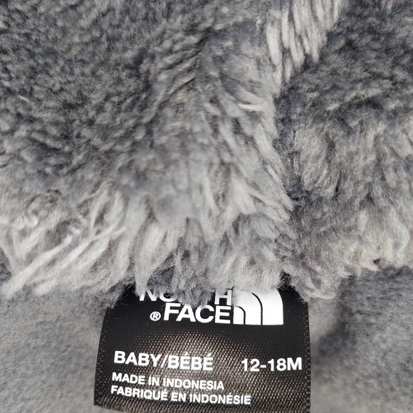 The North Face Baby Down Insulated HDY Gray Puffer Jacket Size 12-18months - Picture 9 of 16